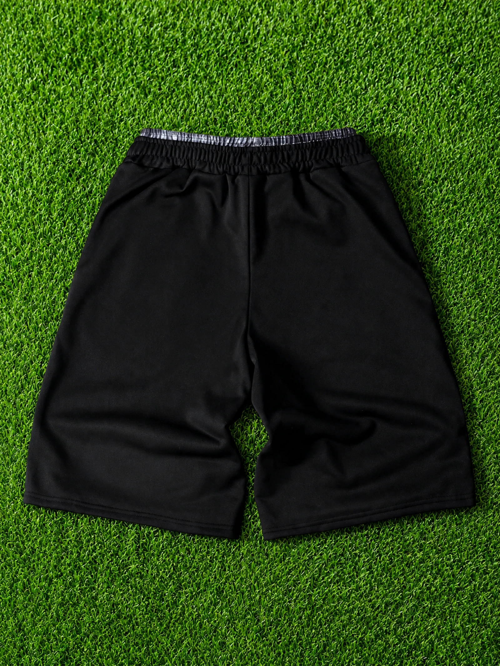 Y2K Zwart-witte korte broek nieuw nooit gedragen maat S – photo 2